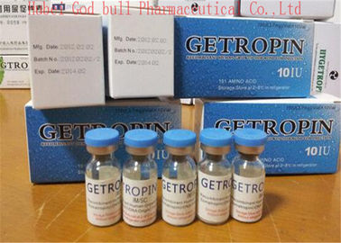 中国 Getropin 10iu HGHの同化ステロイドホルモンの人間の成長ホルモン反老化するISO9001 サプライヤー