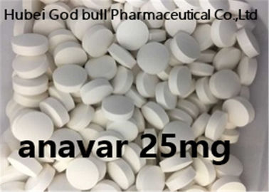 中国 Anavar 25mgの減量のステロイドの白い丸薬Oxandroloneのボディービルの回帰年 サプライヤー