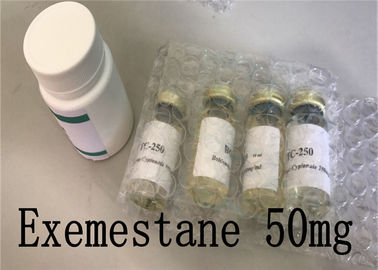 中国 Exemestane 50mg筋肉成長のステロイドのAromasinの丸薬Aromataseの抑制剤の反エストロゲン サプライヤー