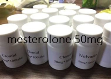 中国 Mesterolone 50mgの丸薬Privironの適量50-75mgの範囲のテストステロン サプライヤー