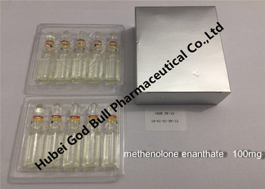 中国 Methenoloneのenanthate 100mg/ml 1ml/ガラスびんのanpouleのびんのdihydrotestosterone サプライヤー
