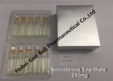中国 テストステロンのenanthateの注射可能な同化ステロイドホルモンの注入250mg/ml 1ml/vialの極度の質 サプライヤー