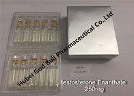 中国 テストステロンのenanthateの注射可能な同化ステロイドホルモンの注入250mg/ml 1ml/vialの極度の質 会社