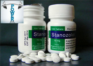 中国 Stanozololは10mg アンドロゲン同化ステロイドホルモン筋肉固まりの陽性の効果を錠剤にします サプライヤー